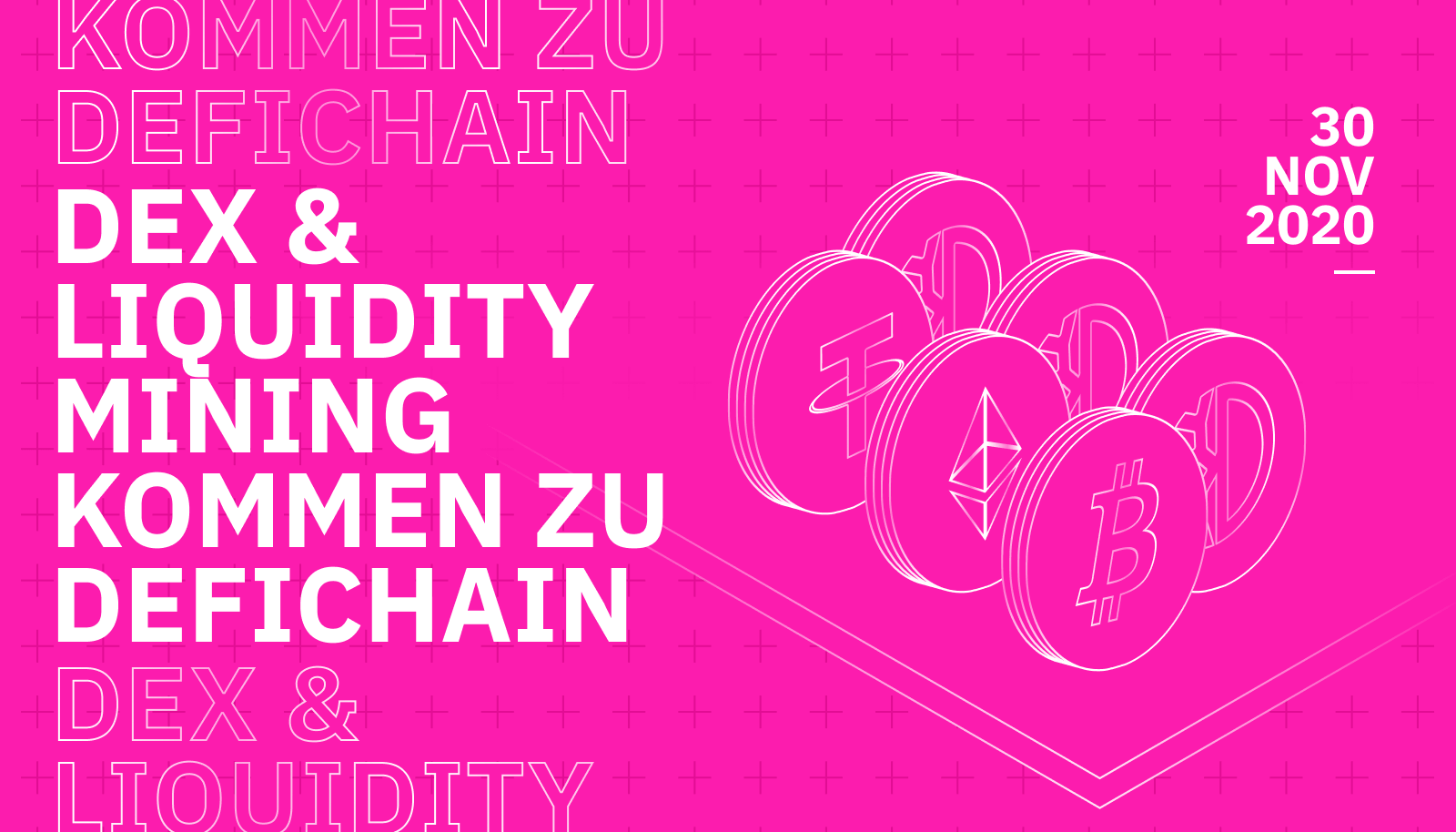 🇩🇪DeFiChain DEX & Liquidity Mining Launch am Montag, den 30. November! 🎉