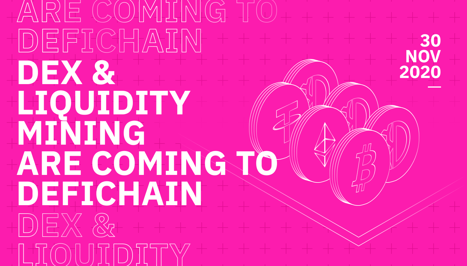 🇺🇸DeFiChain DEX & Liquidity Mining launching Monday, November 30th! 🎉