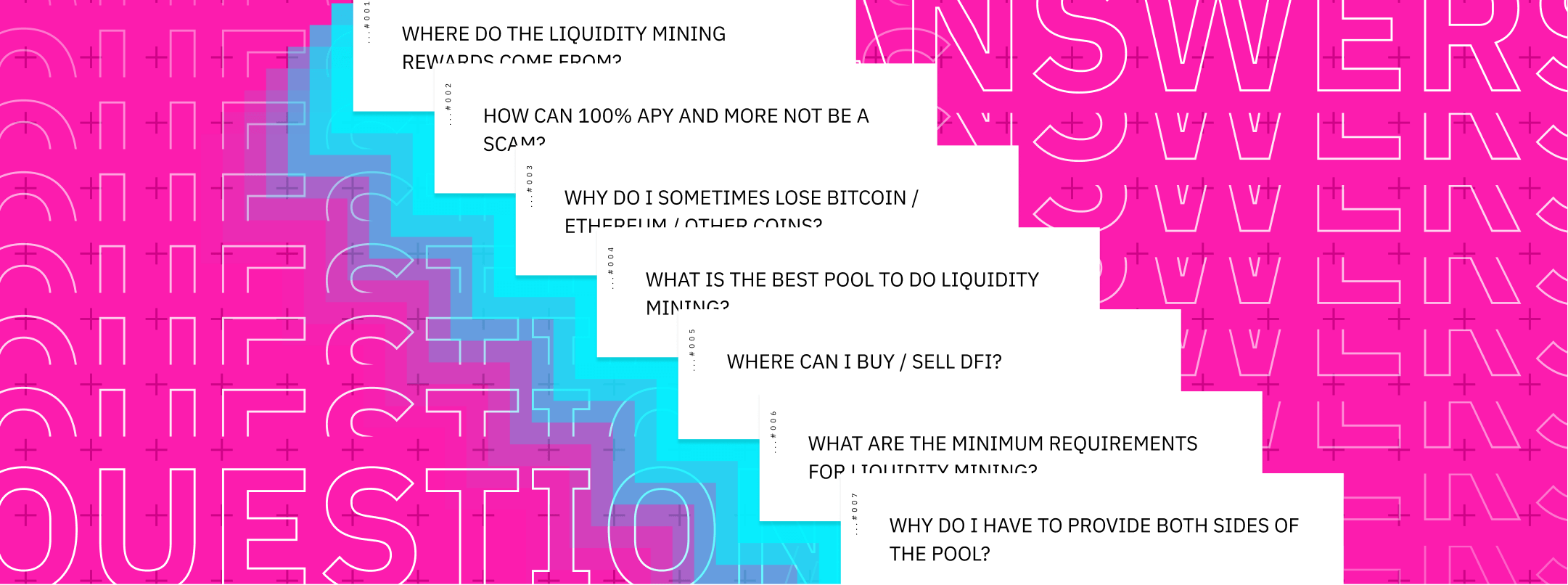 The 7 Most Frequently Asked Questions About Liquidity Mining